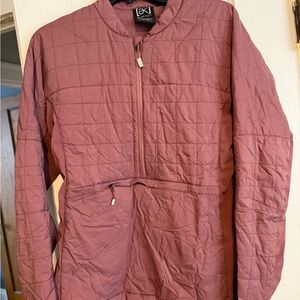 Burton Pink Quilted Pullover Jacket